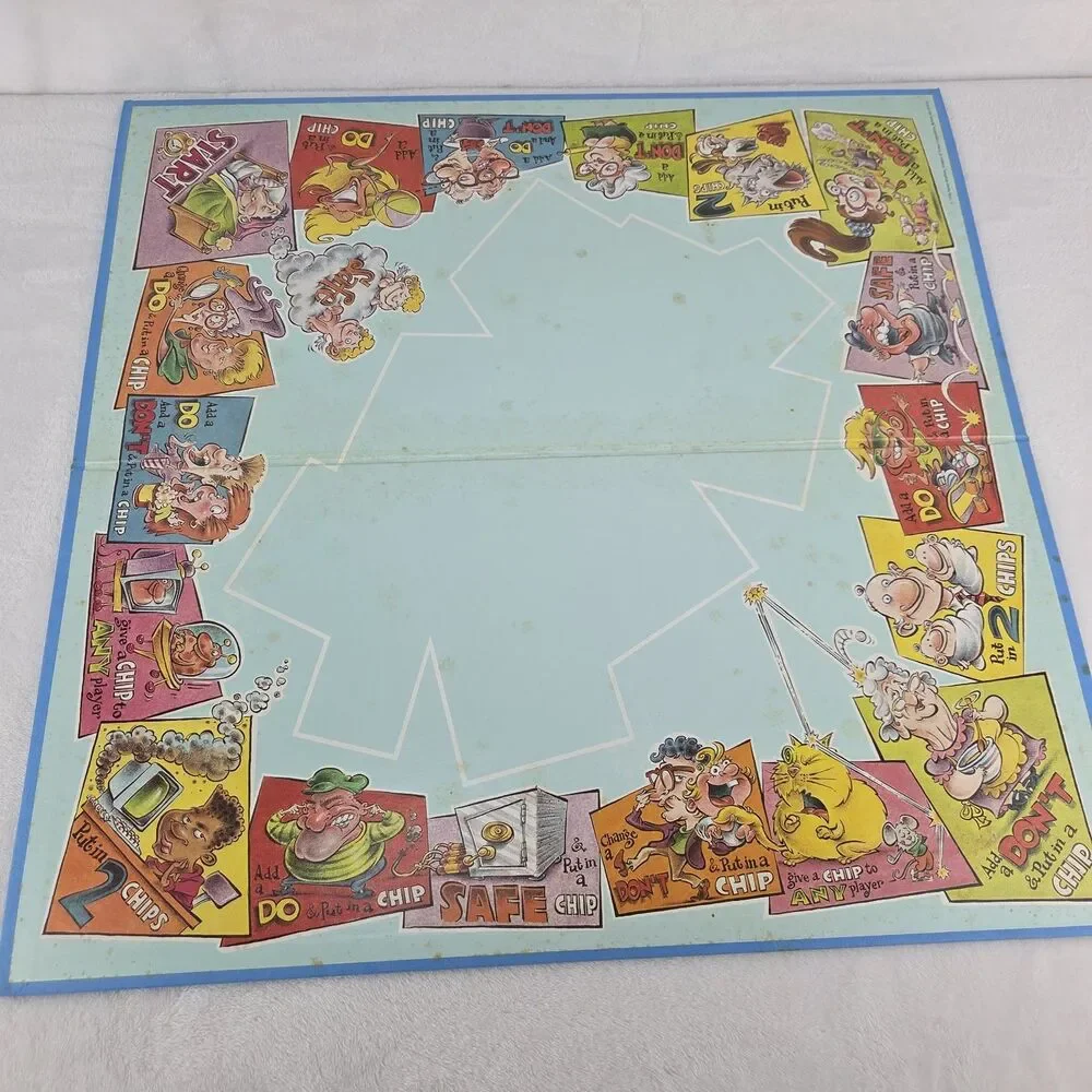 Vtg 1992 Parker Brothers Outta Control Board Game Complete Tested Working Buzzer
